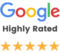 Google Highly Rated badge